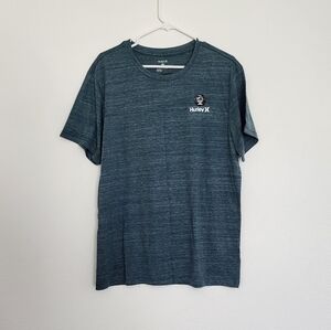 Hurley Night Shadow Heather Short Sleeve Airy Tshirt ULTRA SOFT Size Large